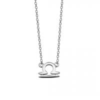 JWLS4U | Zodiac Sign Necklaces Silver 12